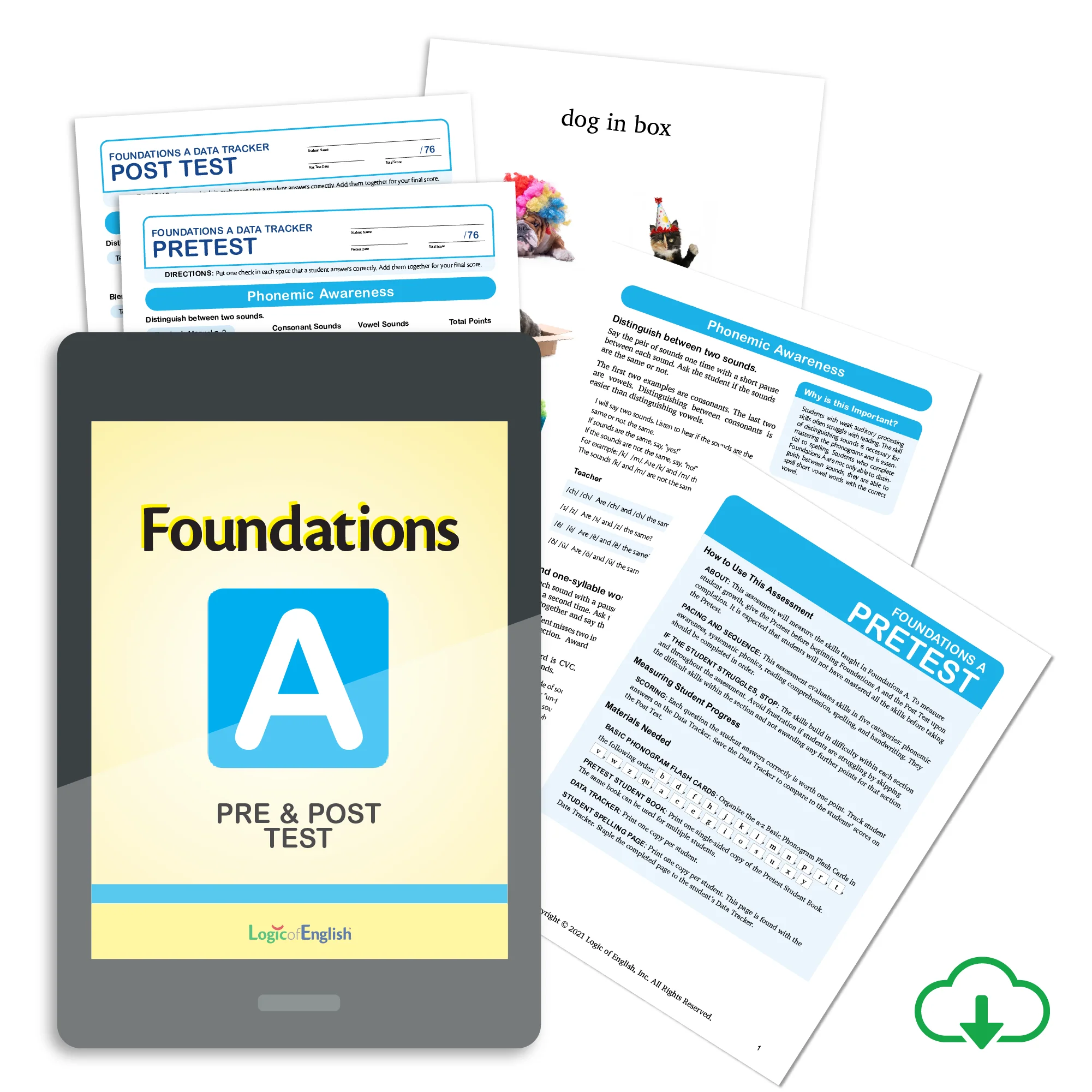 _Classroom/Site License - Foundations A Pre & Post Test PDF