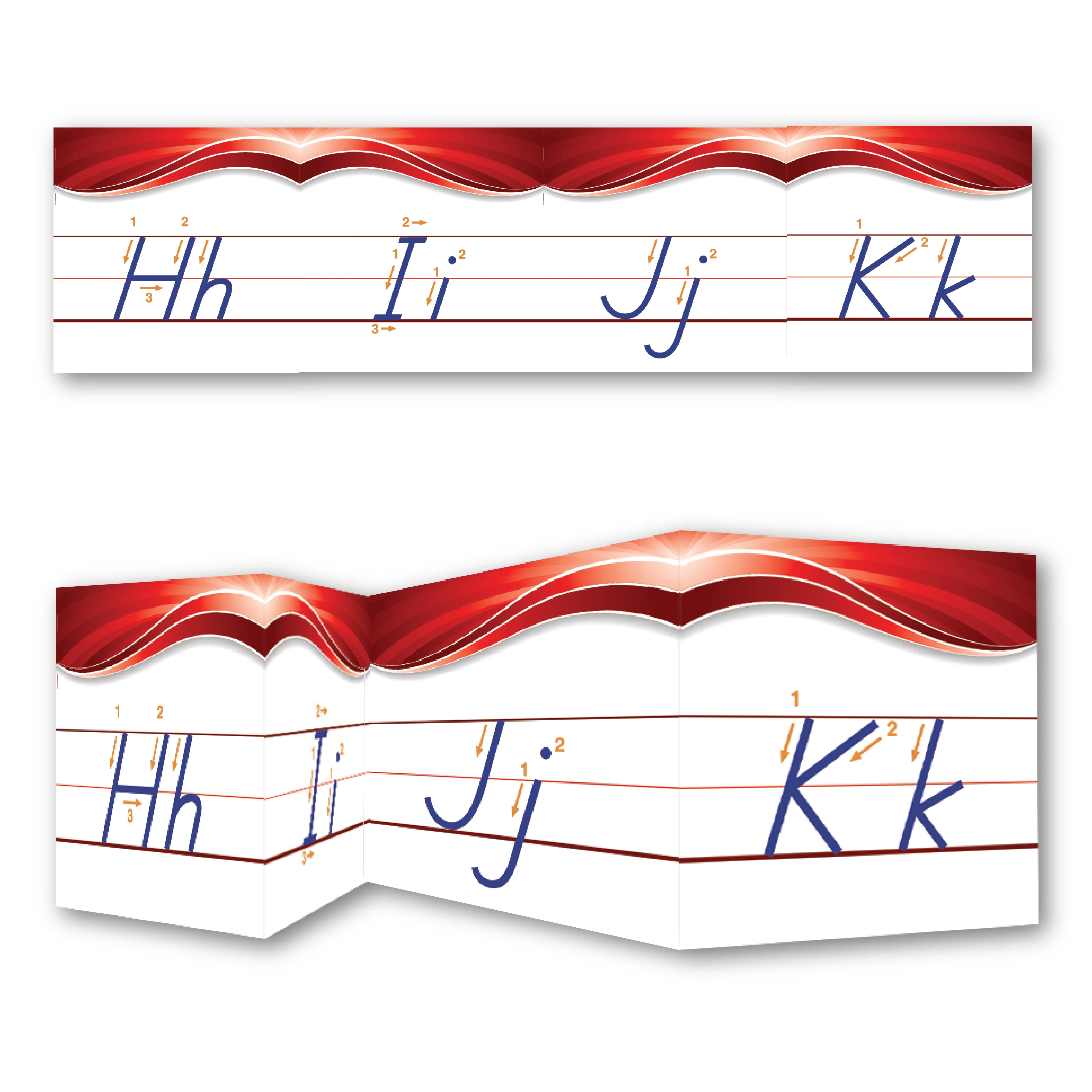 Classroom Wall Strips - Manuscript - Image 4