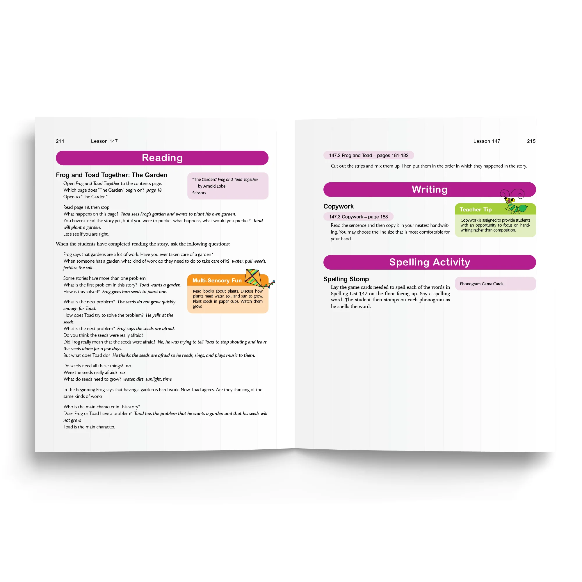 Foundations D Teacher's Manual - Image 9