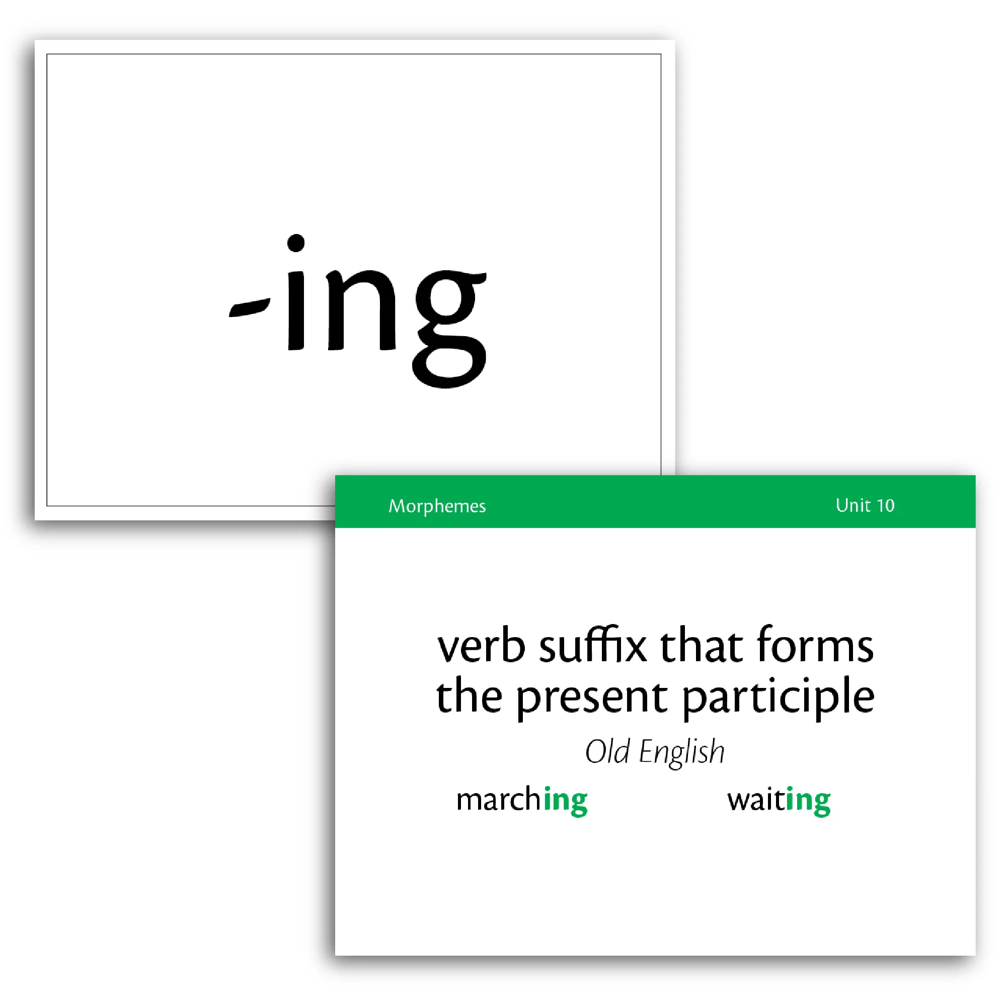 Essentials 8-15 Morpheme Flash Cards - Image 3