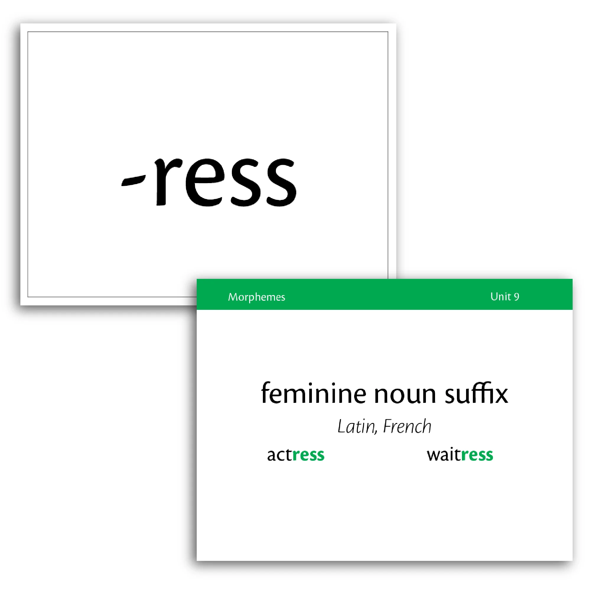 Essentials 8-15 Morpheme Flash Cards - Image 4